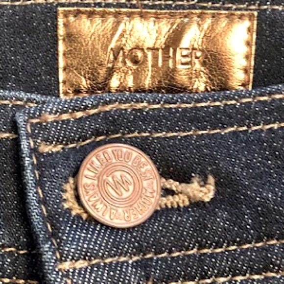 “NEW” MOTHER High-Waist Smokin Double Welt Heel Jean - Picture 8 of 11